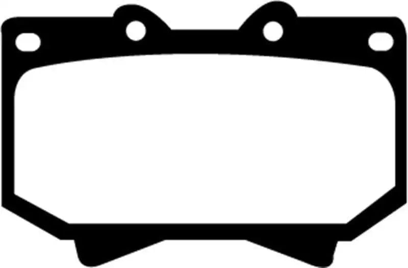 EBC 98-07 Lexus LX470 4.7 Greenstuff Front Brake Pads dp61319