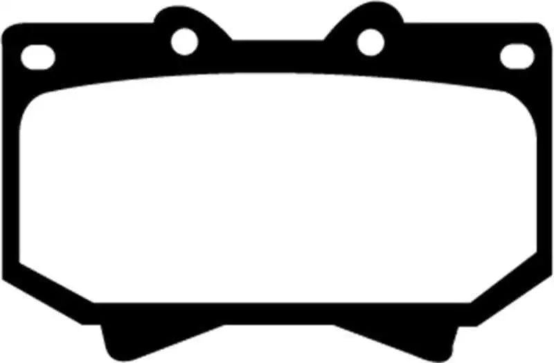 EBC 98-07 Lexus LX470 4.7 Yellowstuff Front Brake Pads dp41319r