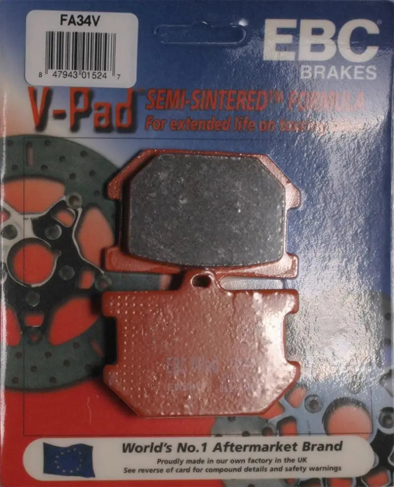 Ebc FA34V Brake Pads V-Series wps-15-34v