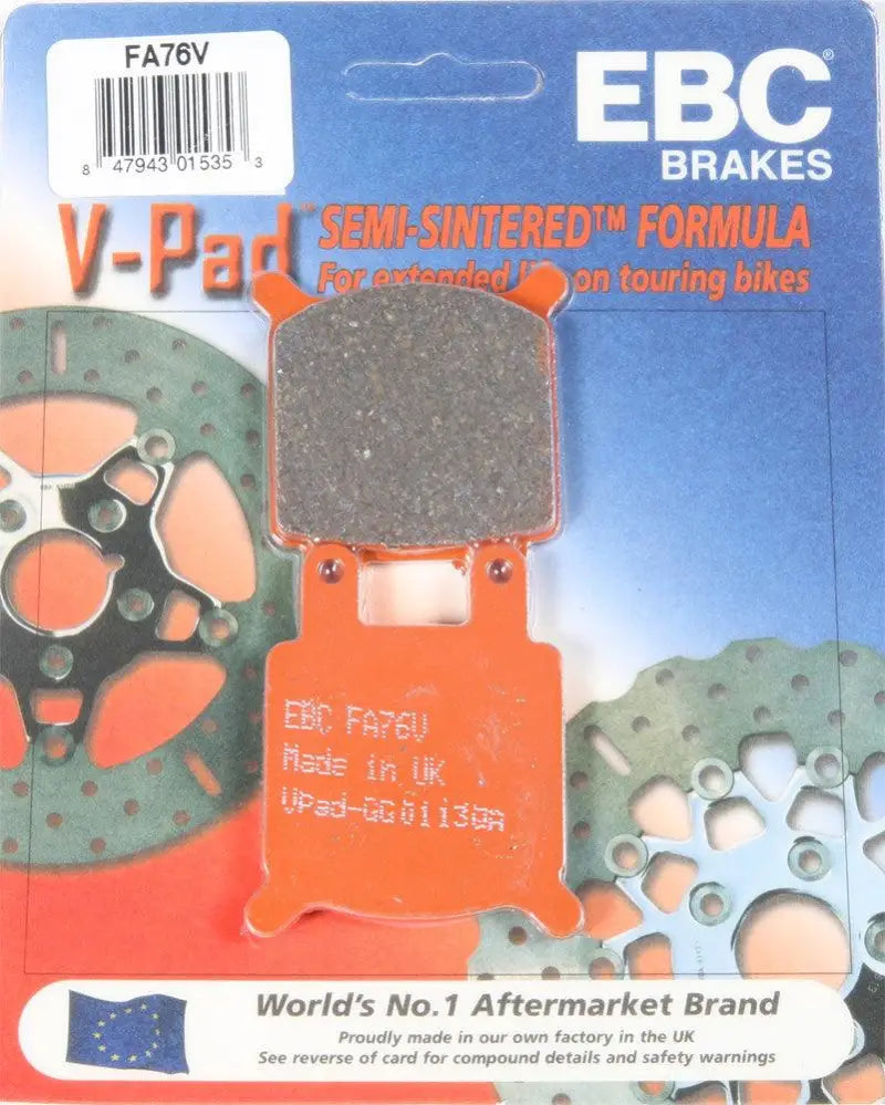 Ebc FA76V Brake Pads Fa76V Semi-Sintered V Series wps-15-76v