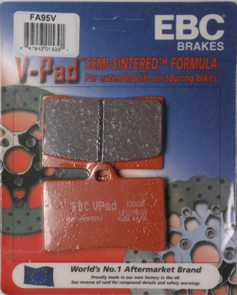 Ebc FA95V Brake Pads Fa95V Semi-Sintered V Series wps-15-95v