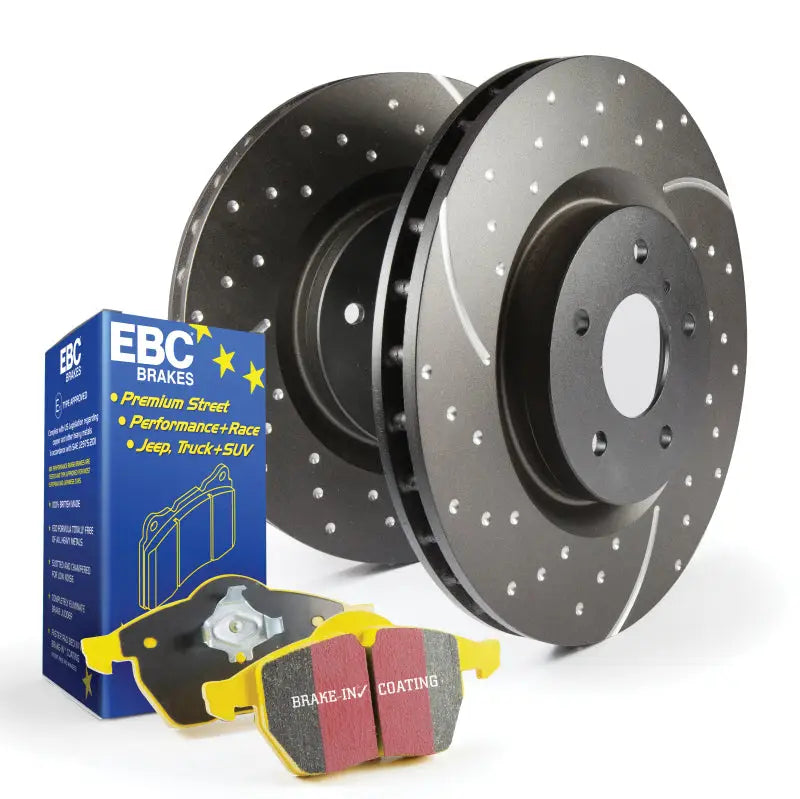 EBC Stage 5 Kits Yellowstuff and GD Rotors ebcs5kf1499