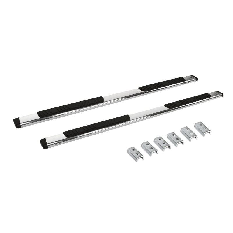 Go Rhino 5" OE Xtreme Low Profile Step Nerf Bars with Mounting Brackets Kit Model 685409987PS
