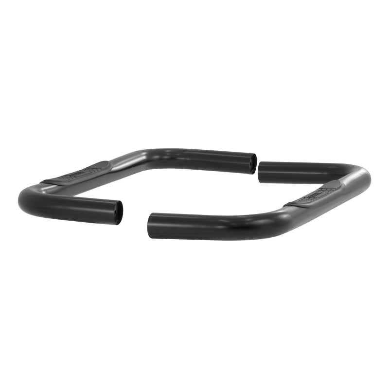 ARIES 3" Round Black Steel Step Nerf Bars Model 204044