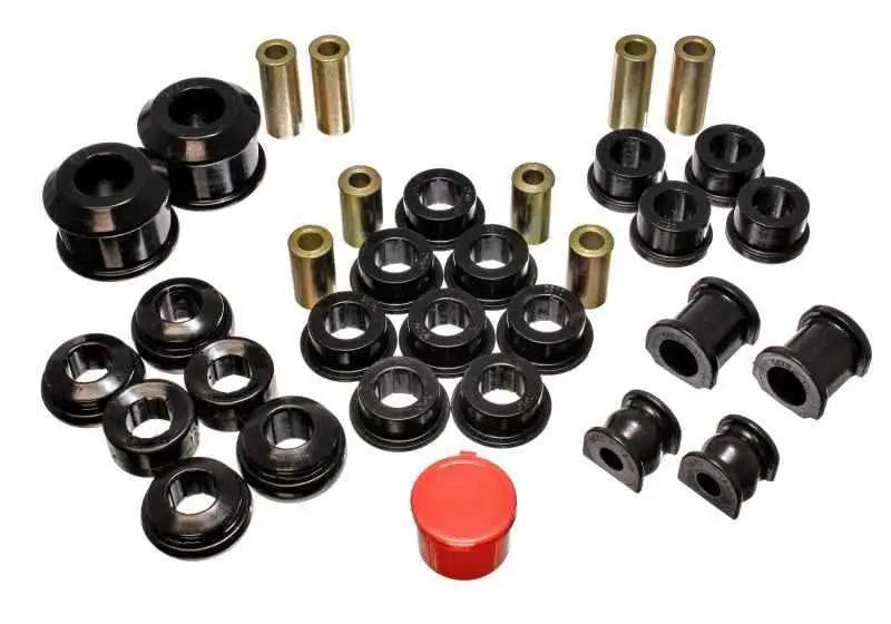 Energy Suspension 02-05 Honda Civic Si Black Hyper-Flex Master Bushing Set 16-18112g