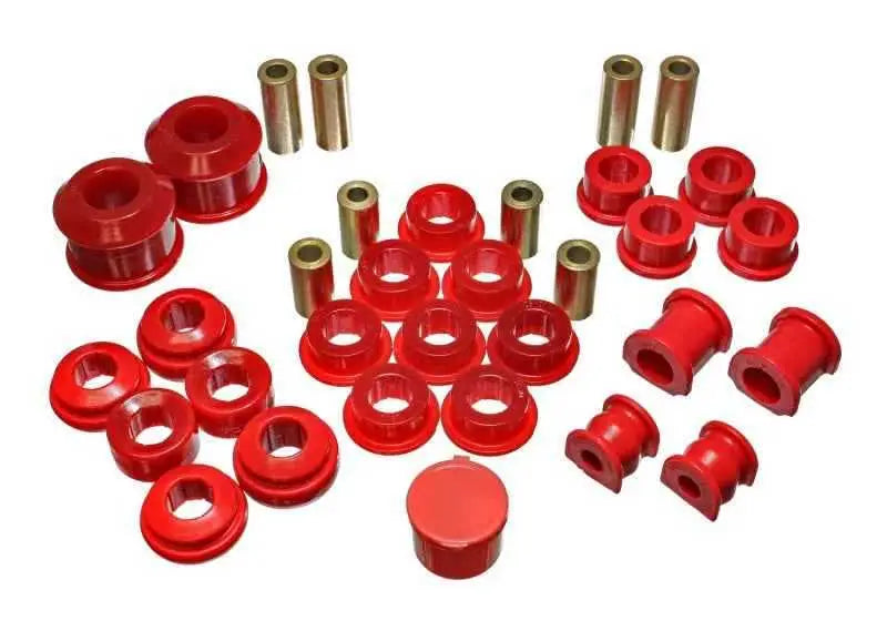 Energy Suspension 02-05 Honda Civic Si Red Hyper-Flex Master Bushing Set 16-18112r