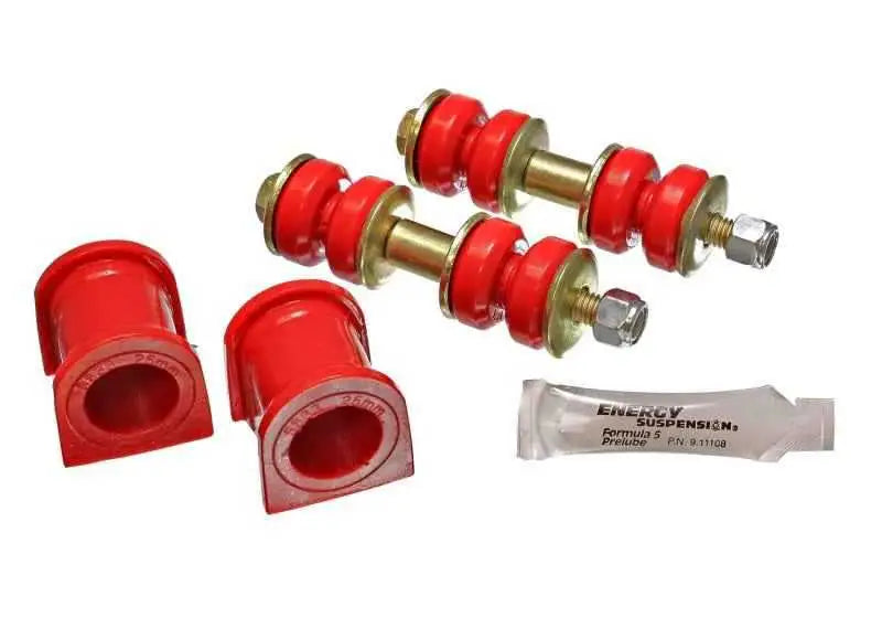 Energy Suspension 04-07 Scion xB Red 25mm Front Sway Bar Bushing Set 8-5130r