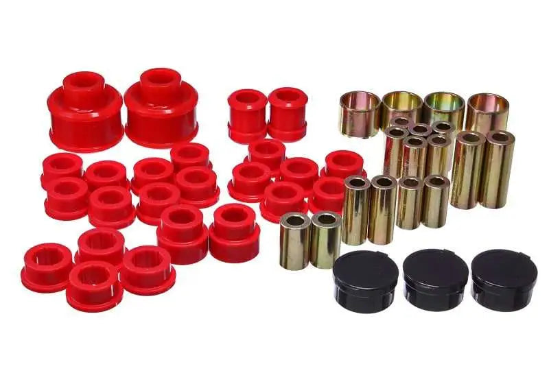 Energy Suspension 05-09 Subaru Legacy Rear Control Arm Bushing Set - Red 19-3105r