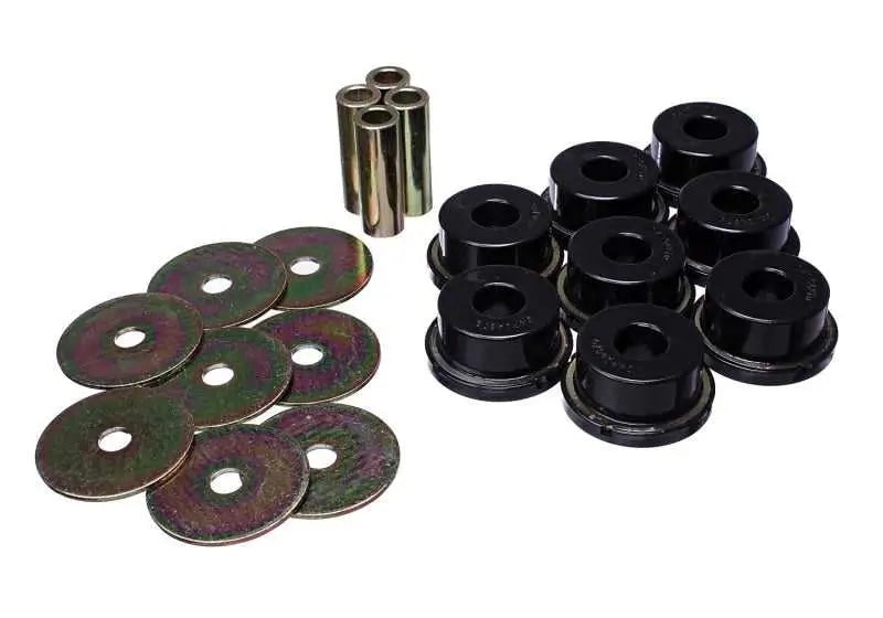 Energy Suspension 05-09 Subaru Legacy Rear Subframe Bushing Set - Black 19-4102g