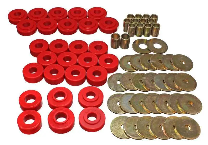 Energy Suspension 65-67 Chevy Malibu/Chevelle/El Camino/Monte Carlo Body Mount Set 3-4111r