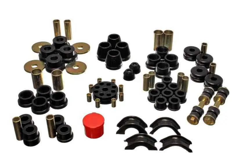 Energy Suspension 70-70 Nissan 240Z Black Hyper-Flex Master Bushing Set 7-18101g