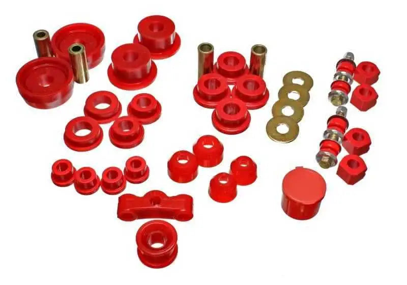 Energy Suspension 84-87 Honda Civic/CRX Red Hyper-Flex Master Bushing Set 16-18101r
