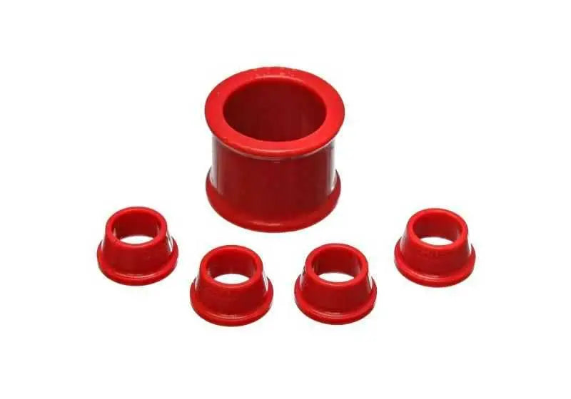 Energy Suspension 88-91 Honda Civic/CRX Red Power Steering Rack Bushing Set 16-10101r