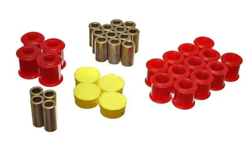 Energy Suspension 89-94 Nissan 240SX (S13) Red Rear Control Arm Bushing Set 7-3115r