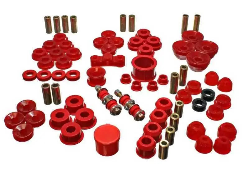 Energy Suspension 90-93 Acura Integra Red Hyper-Flex Master Bushing Set 16-18104r