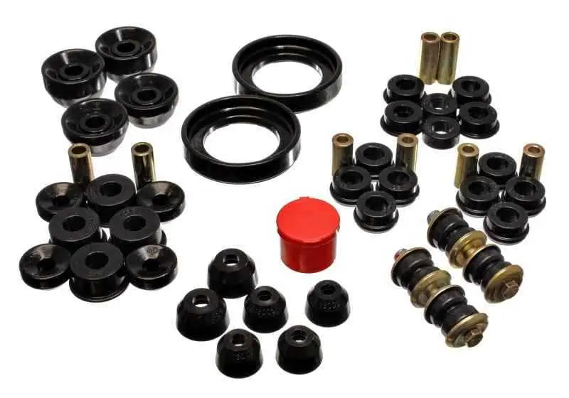 Energy Suspension 90-93 Honda Accord/Odyssey Black Hyper-Flex Master Bushing Set 16-18108g