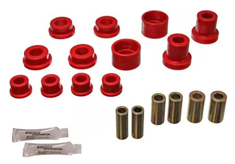 Energy Suspension 90-94 Mitsubishi Eclipse AWD Red Rear Control Arm Bushing Set 5-3113r