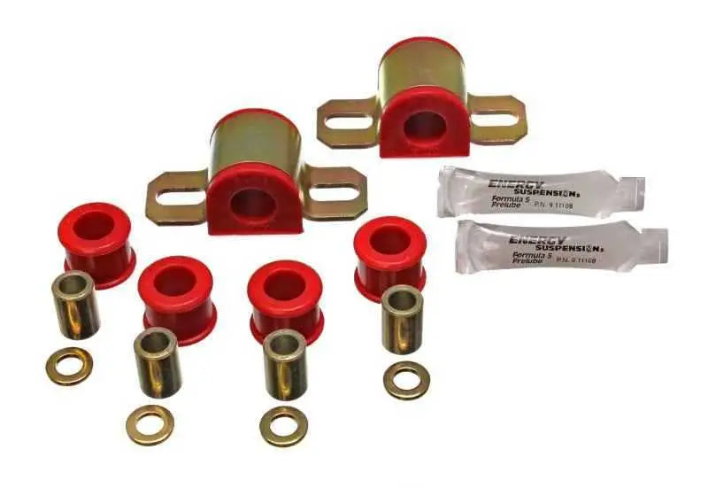 Energy Suspension 90-97 Mazda Miata Red 19mm Front Sway Bar Bushings (includes Sway Bar End Link Bus 11-5102r