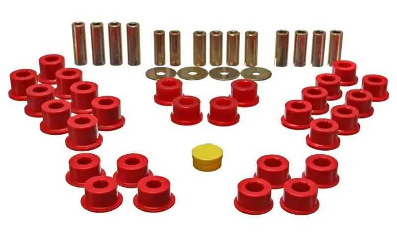 Energy Suspension 90-97 Mazda Miata Red Rear Control Arm Bushing Set 11-3106r