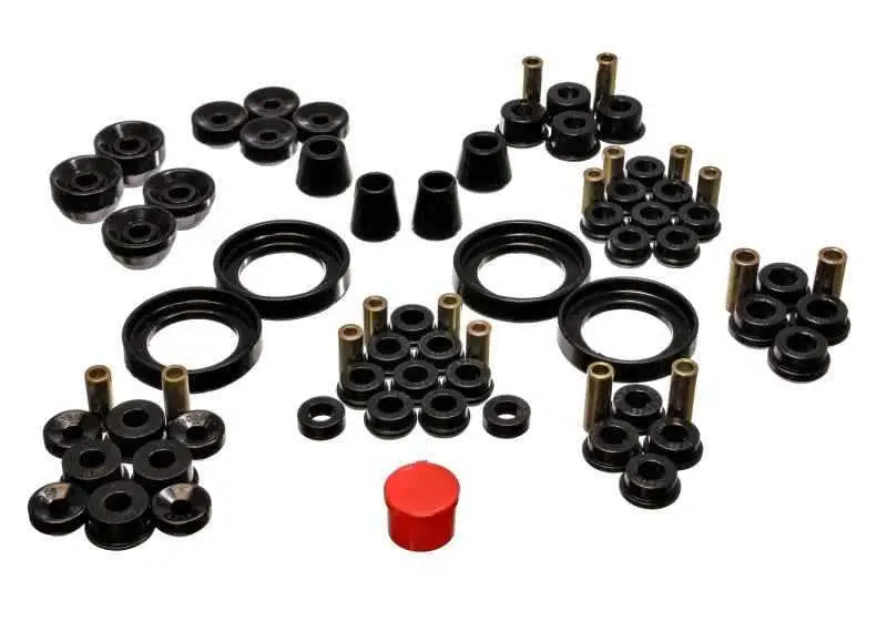 Energy Suspension 92-96 Honda Prelude Black Hyper-Flex Master Bushing Set 16-18106g