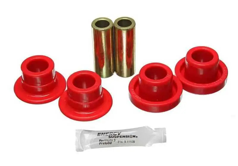 Energy Suspension 95-98 Nissan 240SX (S14) / 90-96 300ZX Red Front Control Arm Bushing Set (Must reu 7-3108r