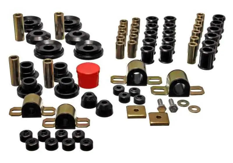 Energy Suspension 95-98 Nissan 240SX (S14) Black Hyper-Flex Master Bushing Set 7-18107g
