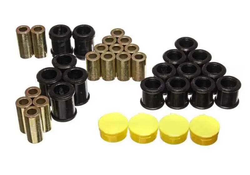 Energy Suspension 95-98 Nissan 240SX (S14) Black Rear Control Arm Bushing Set (Must reuse existing o 7-3119g
