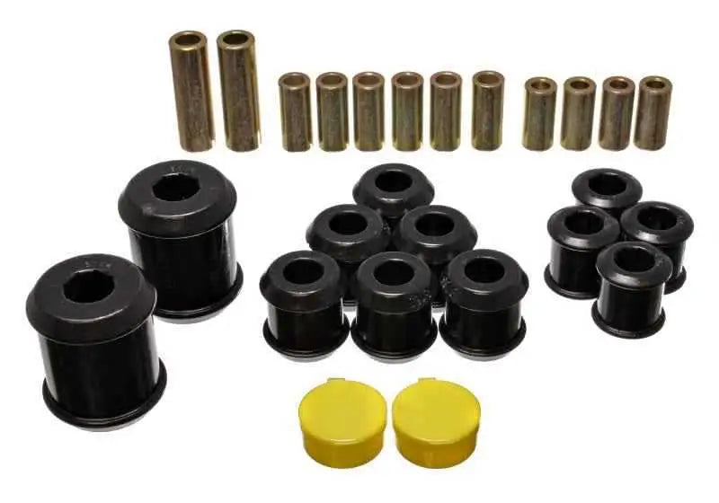 Energy Suspension 95-99 Mitsubishi Eclipse FWD/AWD Black Rear Control Arm Bushing Set 5-3119g