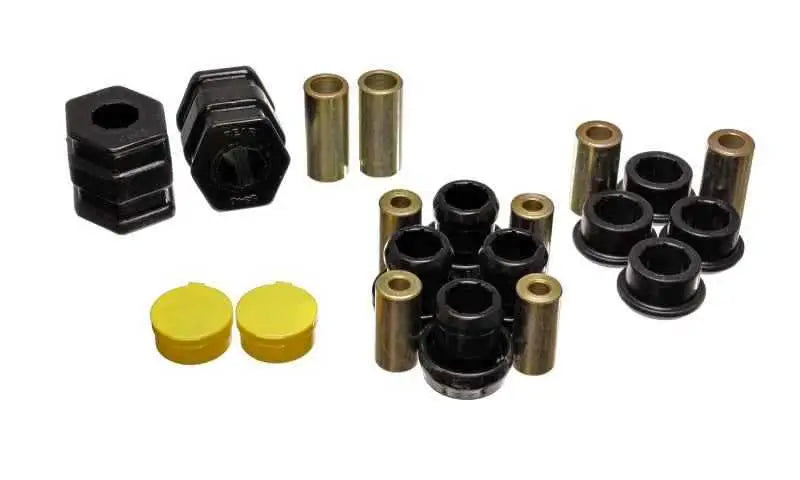 Energy Suspension 99-00 Honda Civic Si Black Front Control Arm Bushing Set 16-3115g