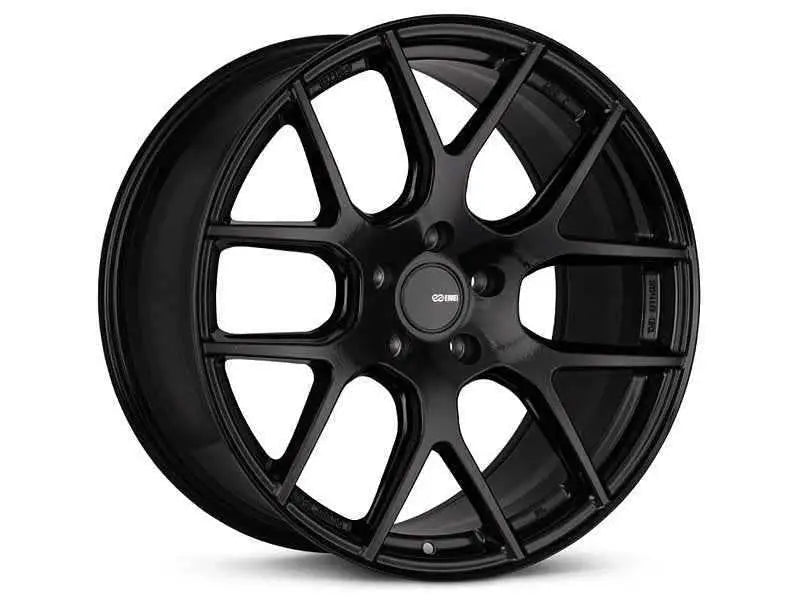 Enkei XM-6 18x8 5x120 40mm Offset 72.6mm Bore Gloss Black Wheel 531-880-1240bk