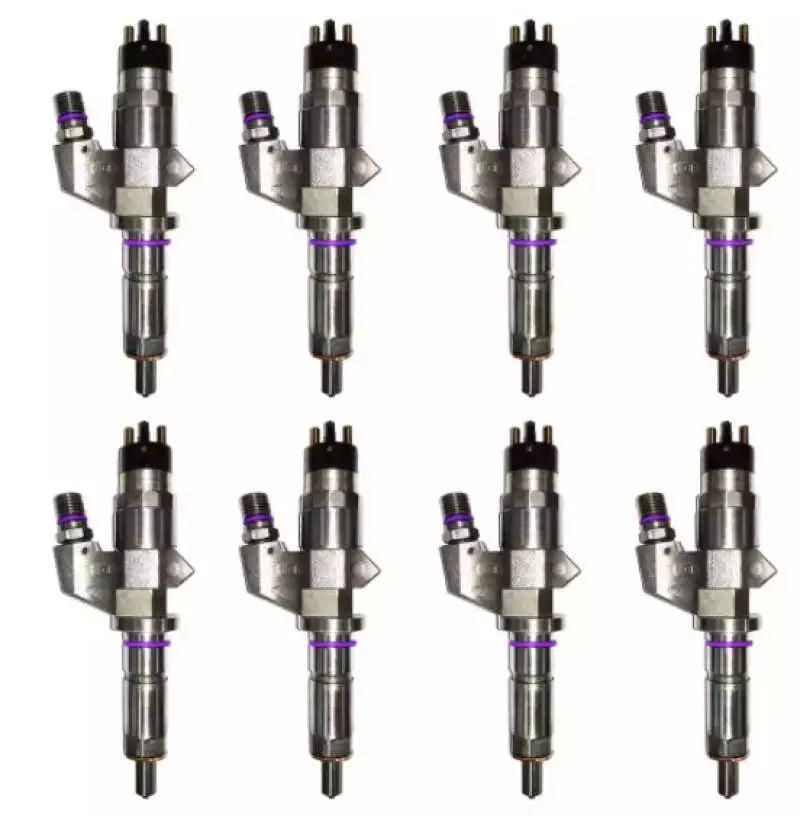 Exergy 01-04 Chevy Duramax LB7 Reman SAC 60% Over Injector (Set of 8) E0110117
