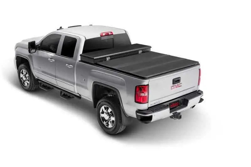 Extang 2020 Chevy/GMC Silverado/Sierra (6 ft 9 in) 2500HD/3500HD Solid Fold 2.0 Toolbox 84653