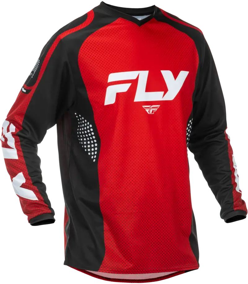 F16 Football Jersey Red Black White Lightweight Comfort 379-9213x