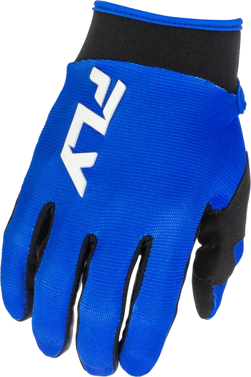 F16 Riding Gloves Blue White Performance Grip Breathable 379-9122x