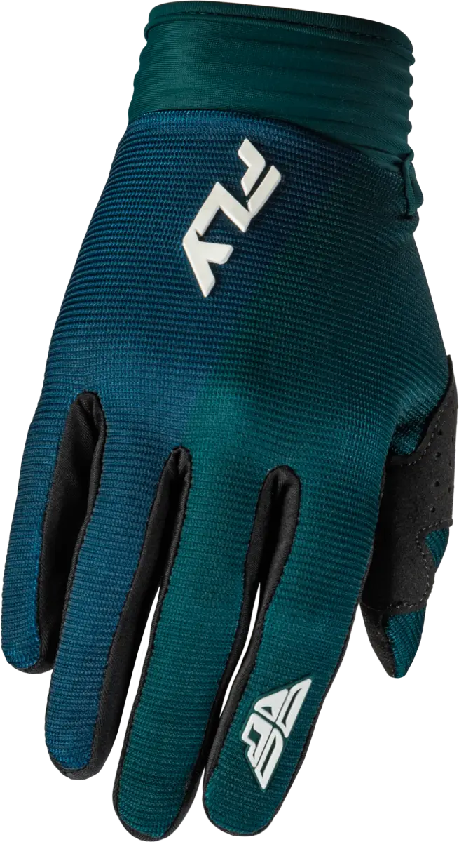 F16 Riding Gloves Teal White Breathable Padded Palm 379-812s