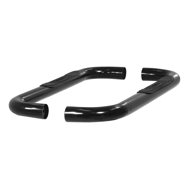 ARIES 3" Round Black Steel Step Nerf Bars Model 203007