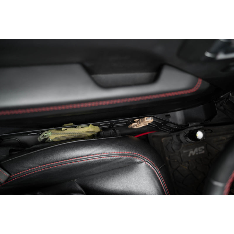 DV8 Offroad 2018-2025 Jeep Gladiator JT Wrangler JL JLU Front Door Pocket Molle Panels Model MPJL-05