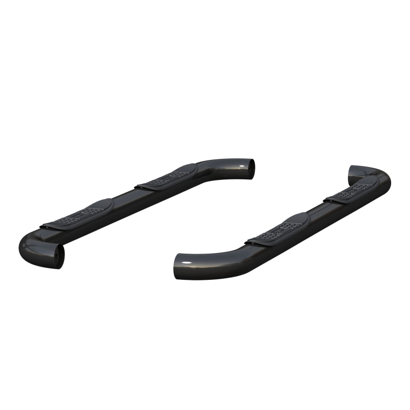 ARIES 3" Round Black Steel Step Nerf Bars Model 203025