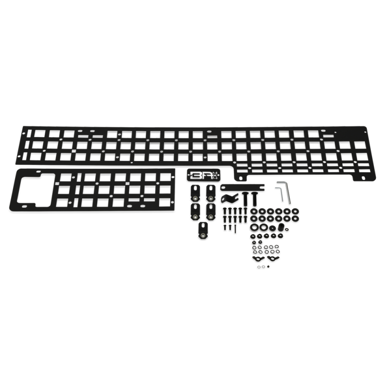 Body Armor 4X4 Bed Side Molle System, Tacoma Model TC-7125