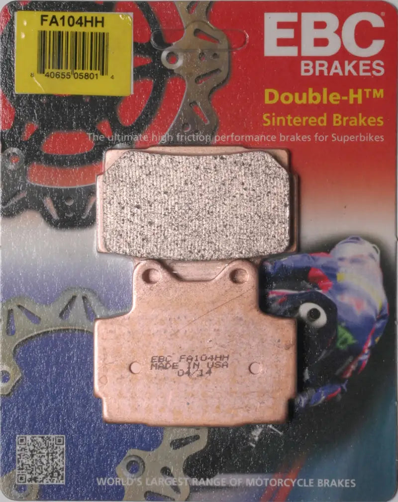 FA104HH Brake Pads Fa104hh Double H Sintered wps-15-104h