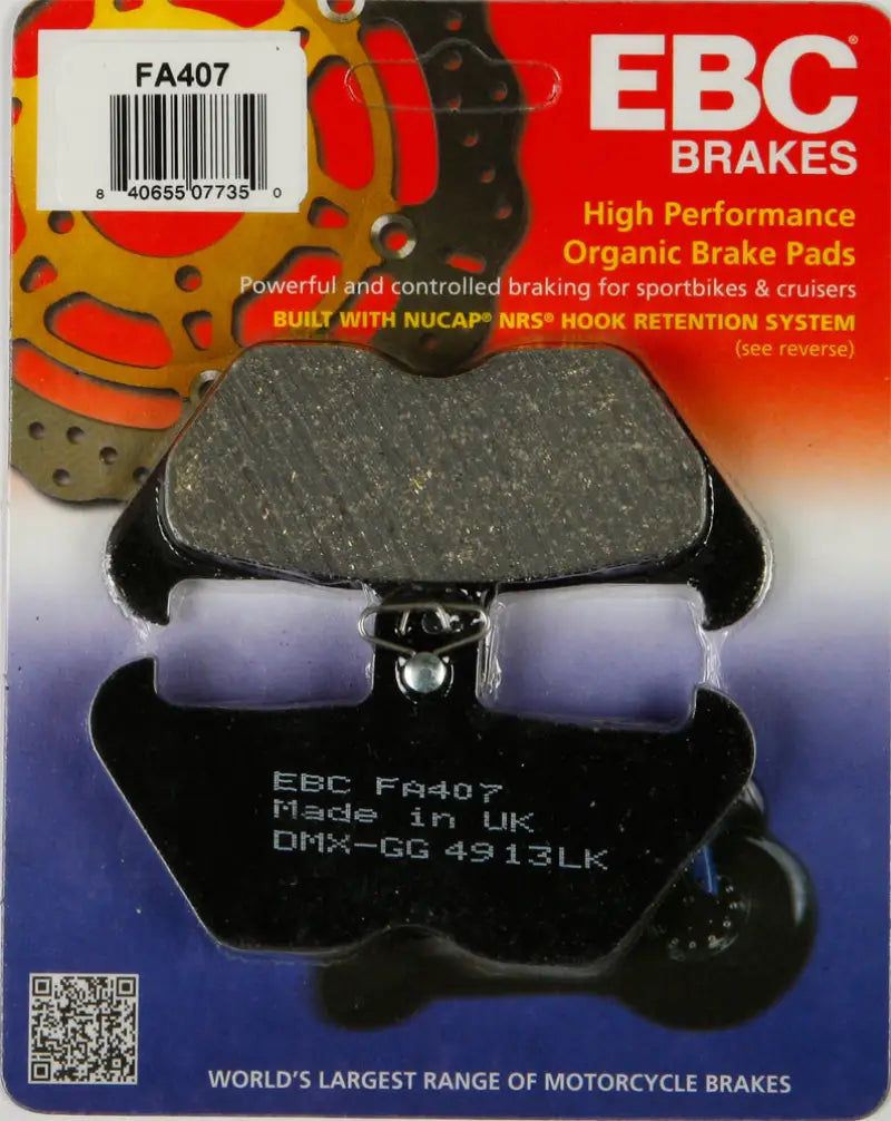 FA407 Brake Pads wps-15-407