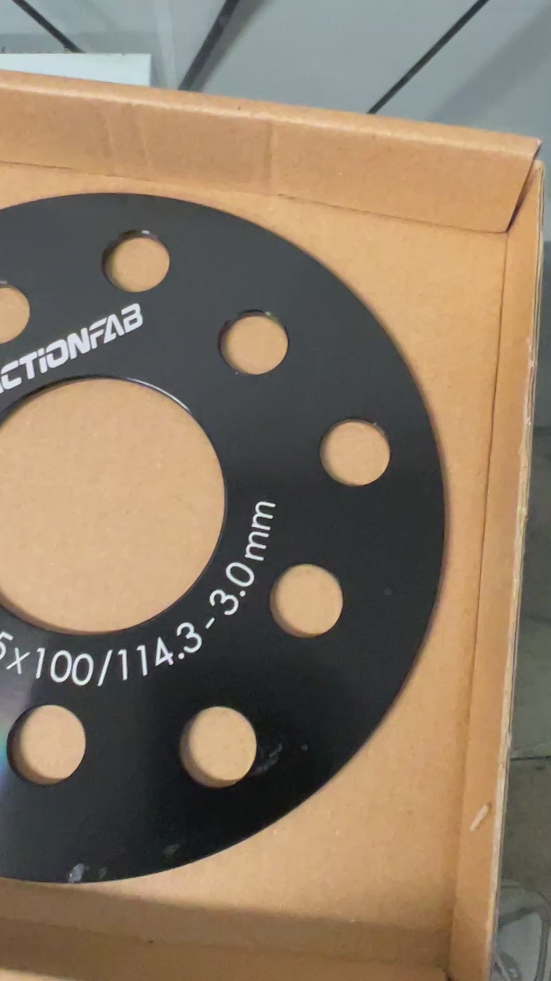 Clearance / OPEN BOX FactionFab Subaru 5x100 / 5x114.3 3mm 6061-T6 Forged Spacer Set | 1.10215.1