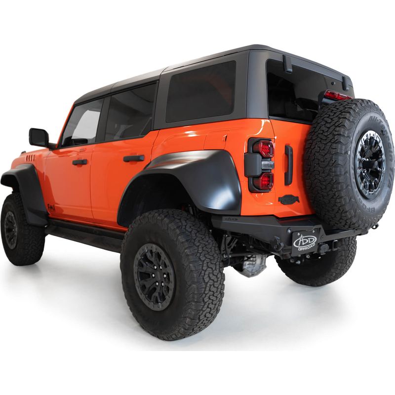 Addictive Desert Designs 22 - 23 Ford Bronco Raptor Rock Fighter Rear Bumper Model R26012NA0103