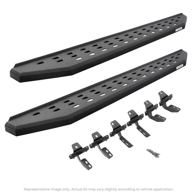 Go Rhino RB20 Running Boards with Mounting Brackets Kit Model 69418087T