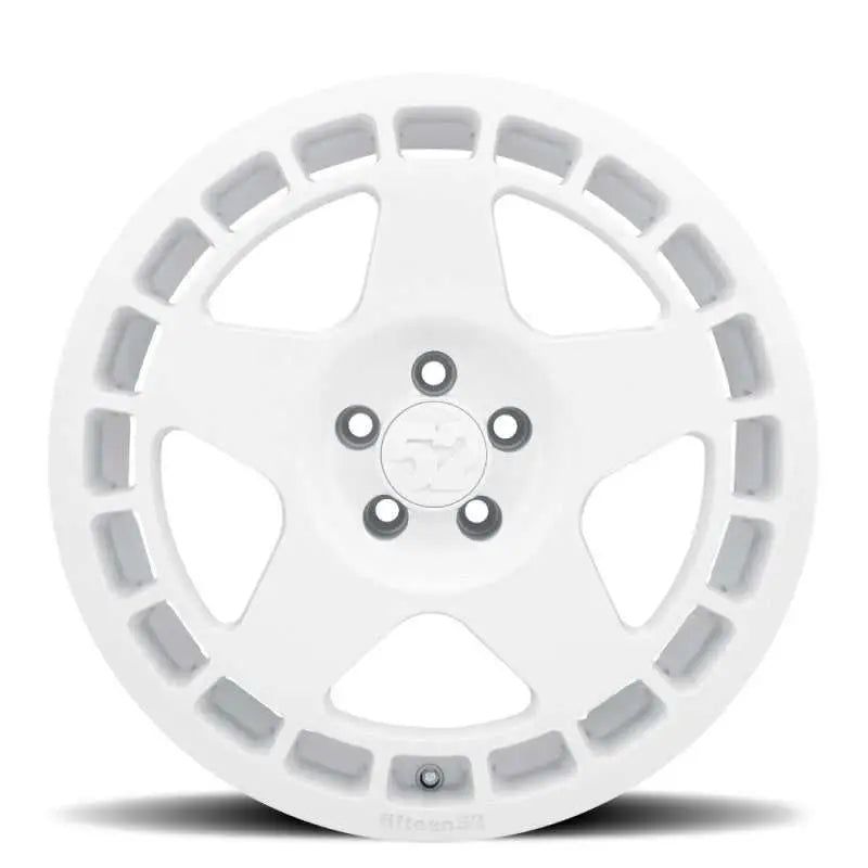 fifteen52 Turbomac 18x8.5 5x112 45mm ET 66.56mm Center Bore Rally White Wheel turrw-88551-45