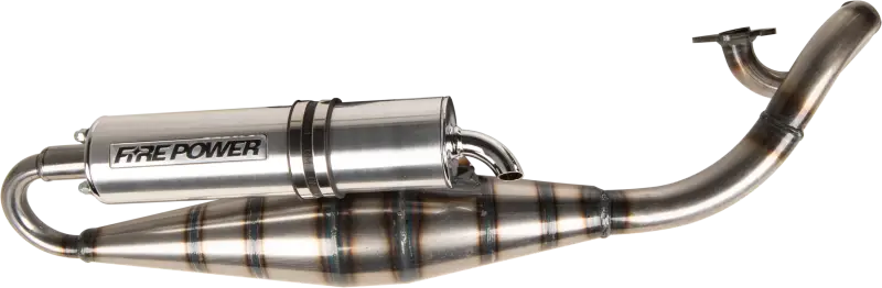 Fire Power 0923003A Scooter Exhaust System Stainless wps-05-4080
