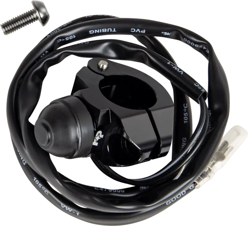 Fire Power KS-02 BLACK Kill Switch Single Bolt Clamp Black wps-57-5041