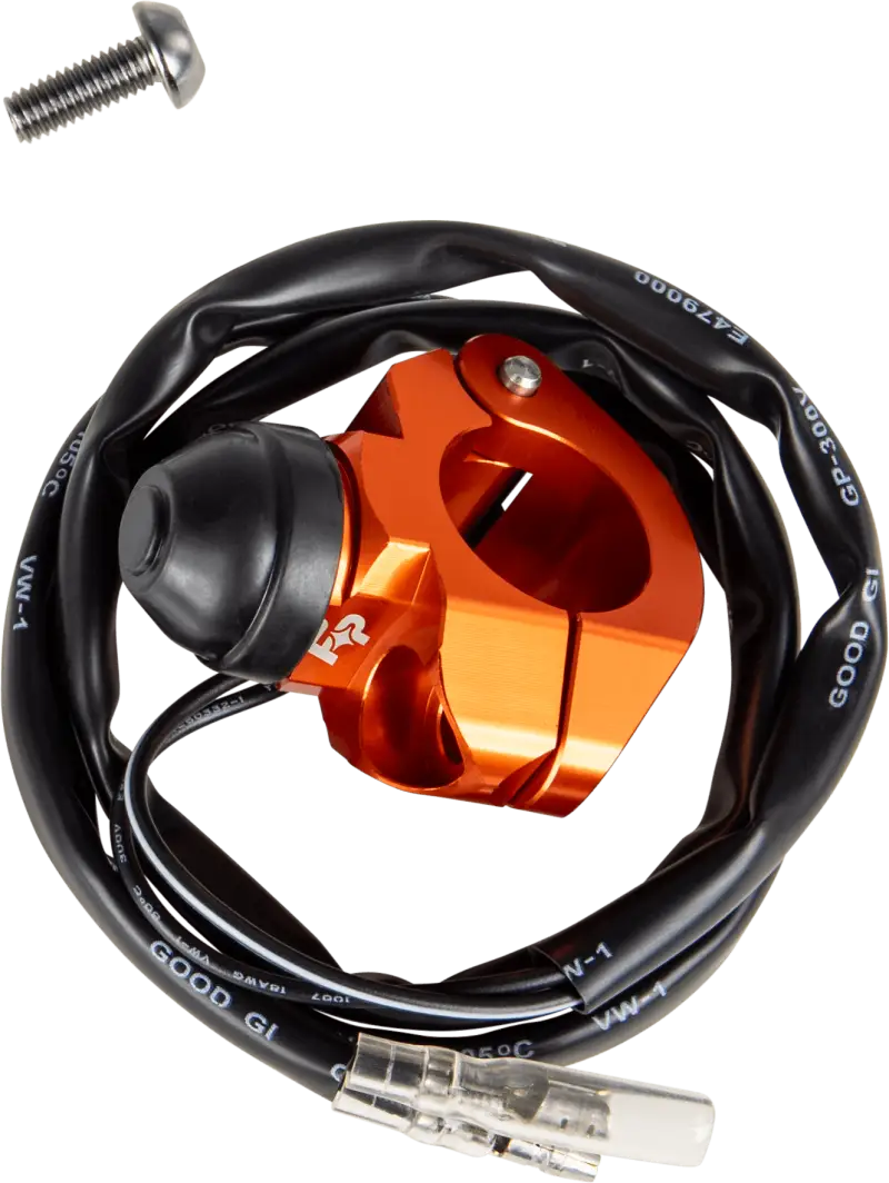 Fire Power KS-02 ORANGE Kill Switch Single Bolt Clamp Orange wps-57-5042