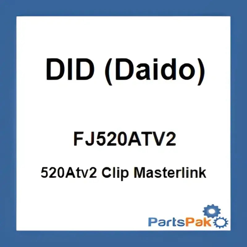 FJ520ATV2 D.I.D 520Atv2 Clip Master Link wps-690-35001