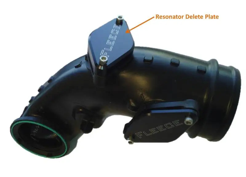 Fleece Performance 11-16 6.6L GM Duramax Resonator Delete Plate fpefpe-lml-res